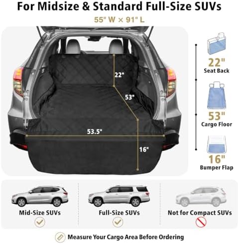 F-color SUV Cargo Liner for Dogs - Image 2