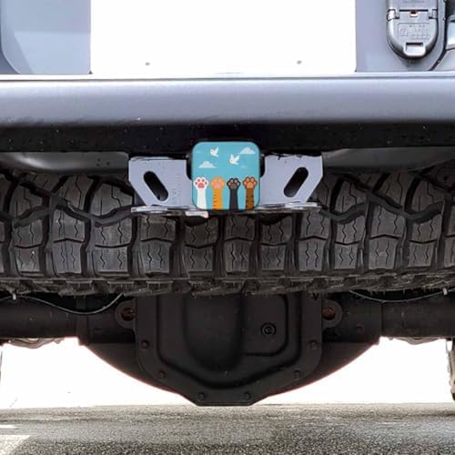 2" Receiver Hitch Cover Cat Paws, Cartoon Animal Dog Paws Cat Claws Sturdy - Image 6