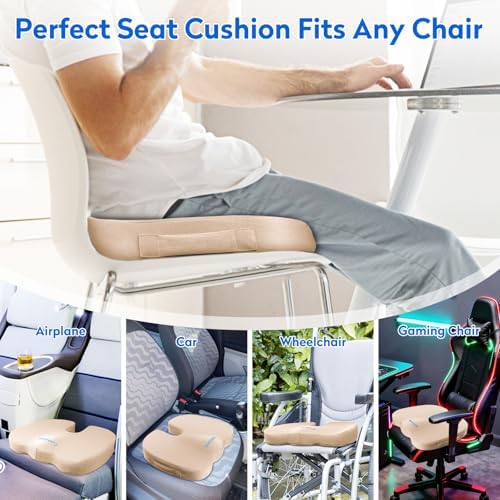 CushZone XXL Memory Foam Seat Cushion - Image 5