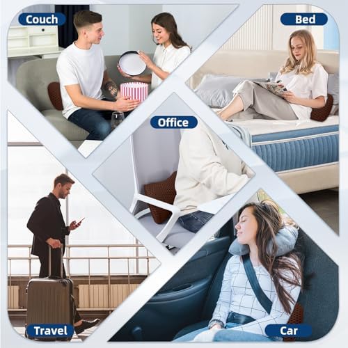 Lumbar Pillow, Memory Foam Lumbar Support Pillow - Image 7