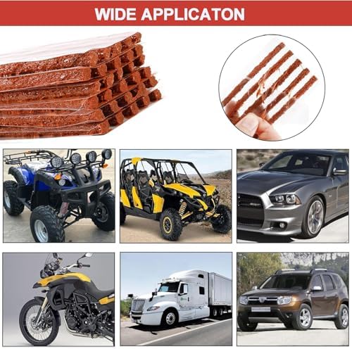 60 Pcs Tire Plugs Repair, Tire Repair Gum - Image 3