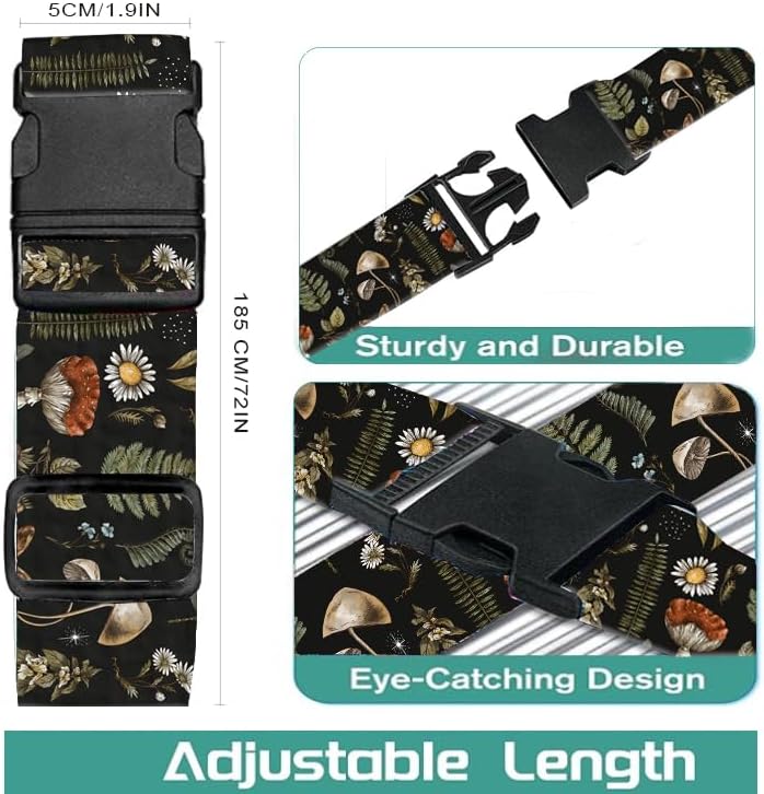 Luggage Straps for Suitcases Travel Belt Accessories, Cute Suitcase Strap - Image 5