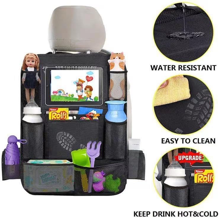 Car Back Seat Organizer, Large Capacity Auto Organizer - Image 4