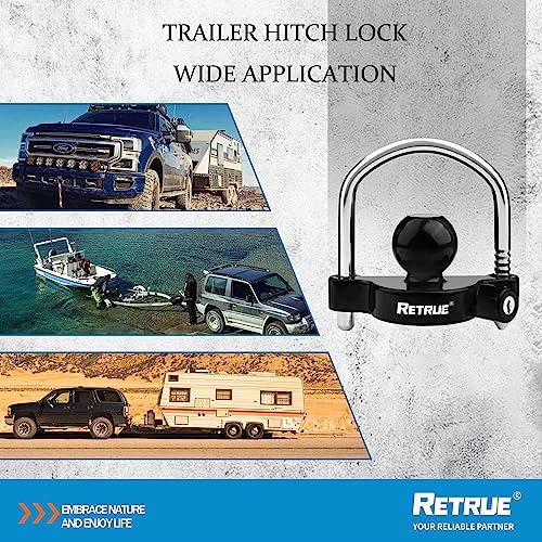 RETRUE Universal Trailer Coupler Lock - Image 5