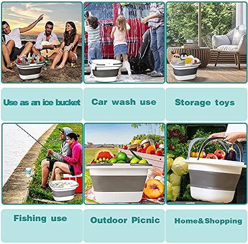 4.2 Gal Large Collapsible Plastic Bucket - Image 5