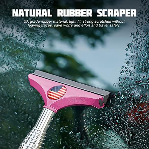 8sanlione 38.6 Inch Telescopic Mirror Squeegee - Image 4