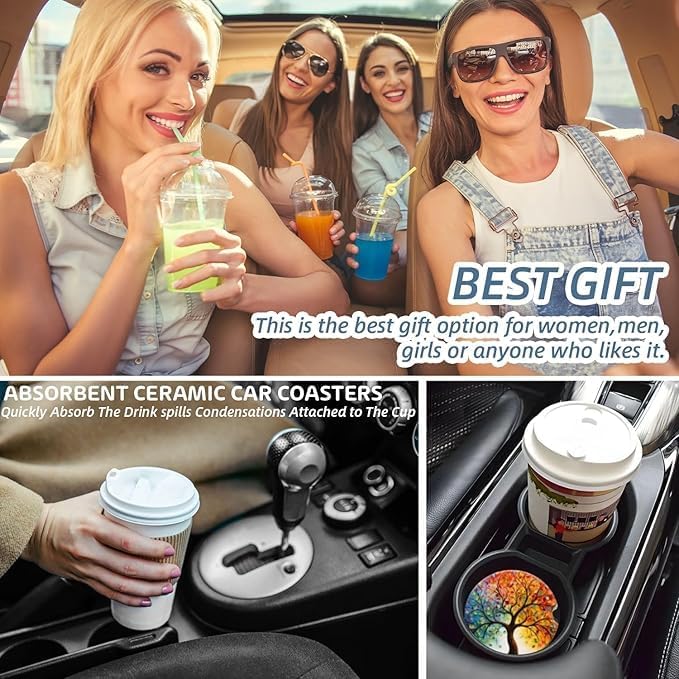 Cup Holder for Car, Tree of Life - Image 5