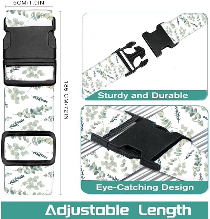 Luggage Straps for Suitcases Travel Belt Accessories, Cute Suitcase Strap - Image 5