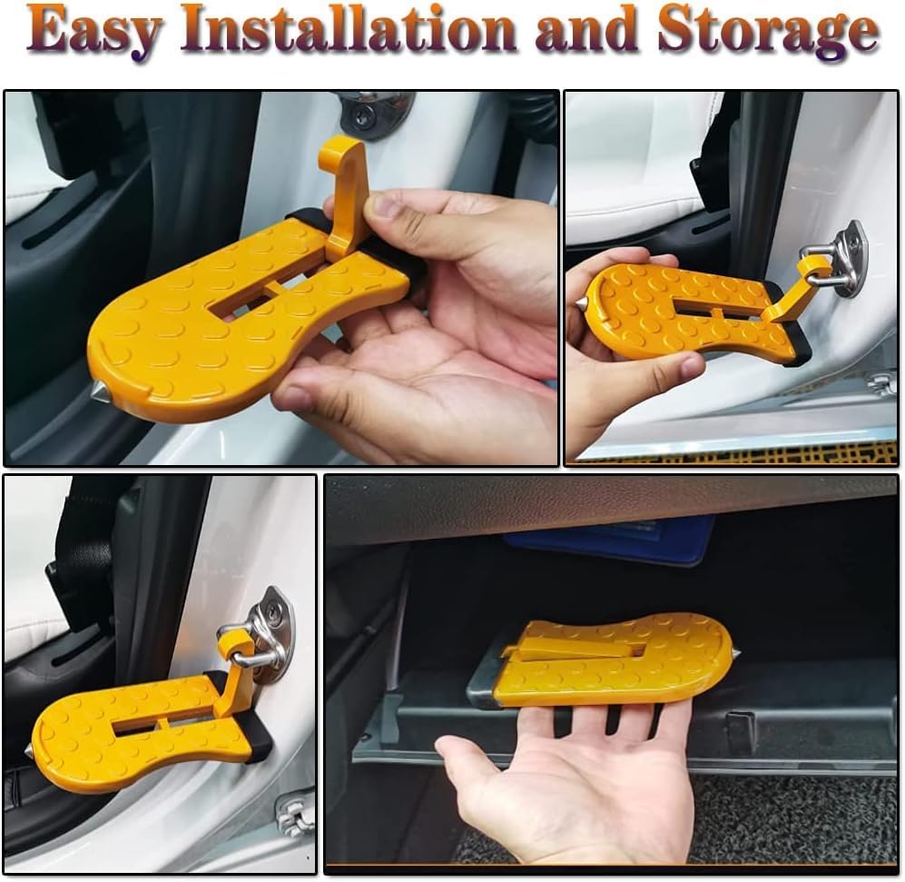 for BYD for Yangwang U8/Yangwang U9 Car Doorstep Roof-Rack Foot Pedal Ladder - Image 7