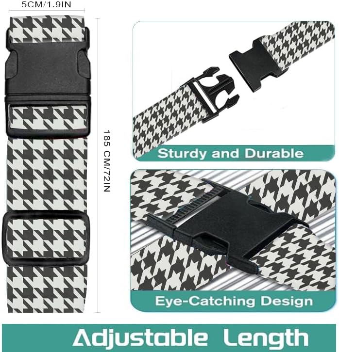 Luggage Straps for Suitcases Travel Belt Accessories, Cute Suitcase Strap - Image 5