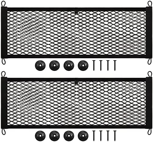 Frienda 2 Pcs Small Cargo Net Boat Storage Mesh Netting, 31.5 X 9.8 Inches by Frienda