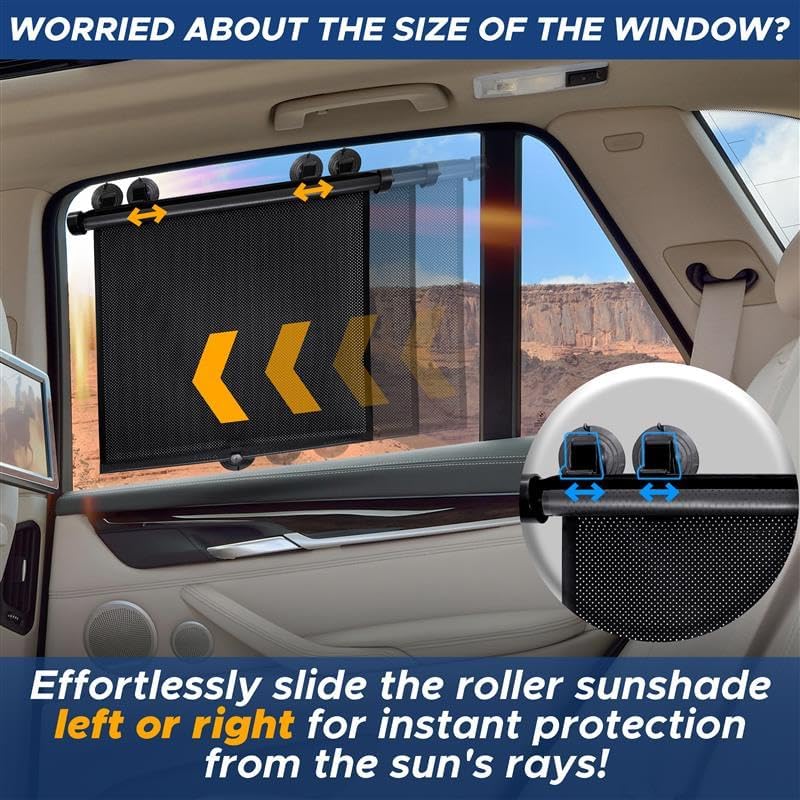 EcoNour Sun Visor, Car Shades for Side Windows - Image 6