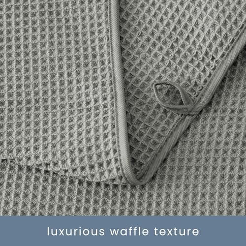 S&T INC. Aura Waffle Hand Towels, 4 Pack - Image 5