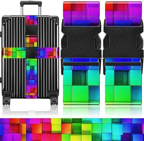 Slohif Luggage Straps for Suitcases Travel Belt Accessories Luggage Connector by Slohif