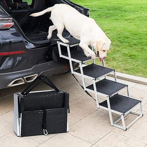 Uross Dog Stairs for Car 5 Steps by Uross