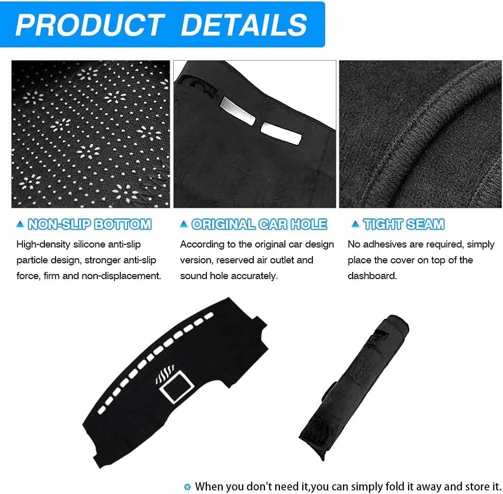 Cartist Dash Cover Fits for Ford F-150 F150 2015-2020 Dashboard Cover Mat - Image 6