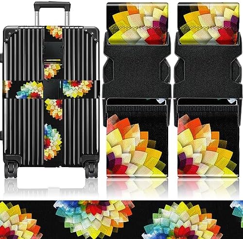 Slohif Luggage Straps for Suitcases Travel Belt Accessories Luggage Connector by Slohif