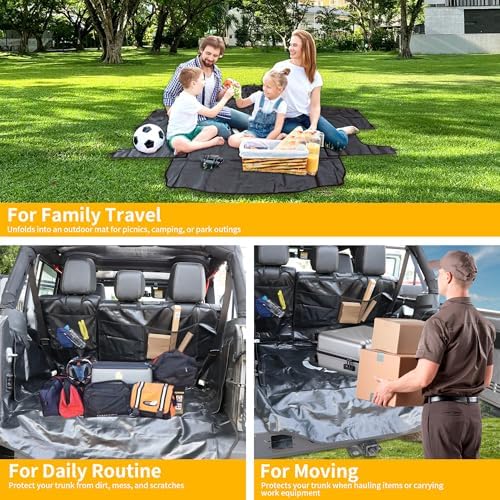 Dog Cargo Liner Pet Seat Covers - Image 3