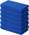Kitinjoy 100% Cotton Waffle 6-Pack Kitchen Towels by Kitinjoy
