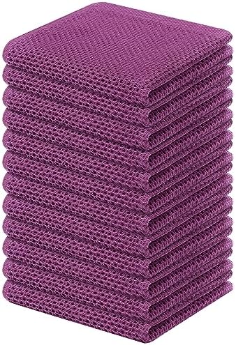 Kitinjoy 100% Cotton Waffle 12-Pack Kitchen Towels by Kitinjoy