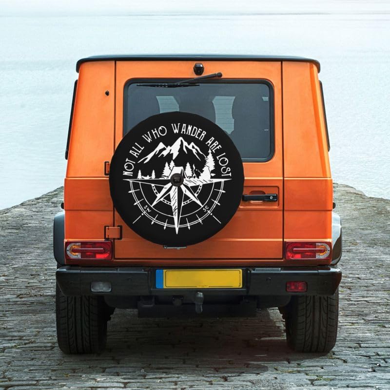 Compass Rose Spare Tire Cover - Image 3