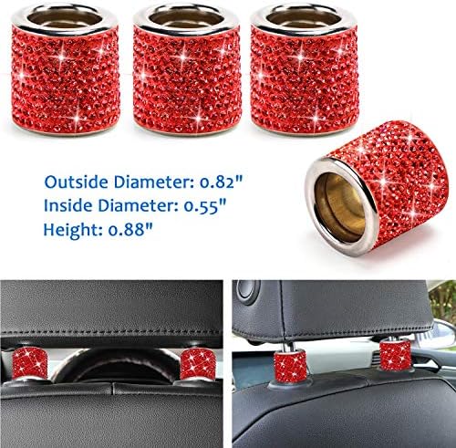 ToBeQueen 15-Piece Bling Car Accessories Set - Image 3