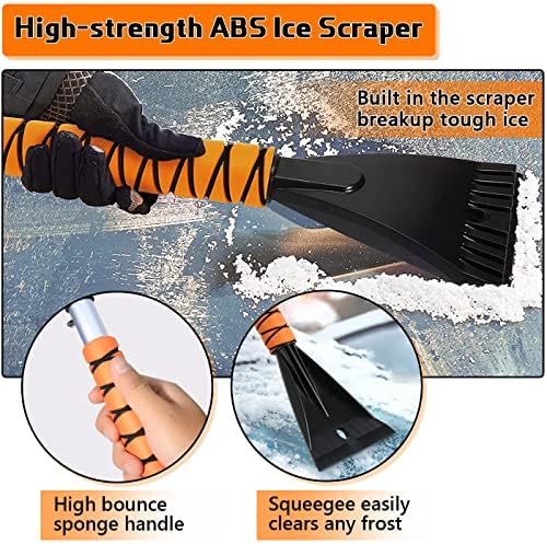 27" Snow Brush and Ice Scrapers - Image 3