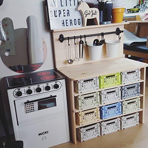 2 x AY-KASA - Midi-Box Collapsible Storage Bin Container Basket Tote, Folding - Image 6