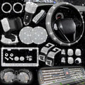 NBTEPEM 27 PCs Bling Car Accessories Set by NBTEPEM