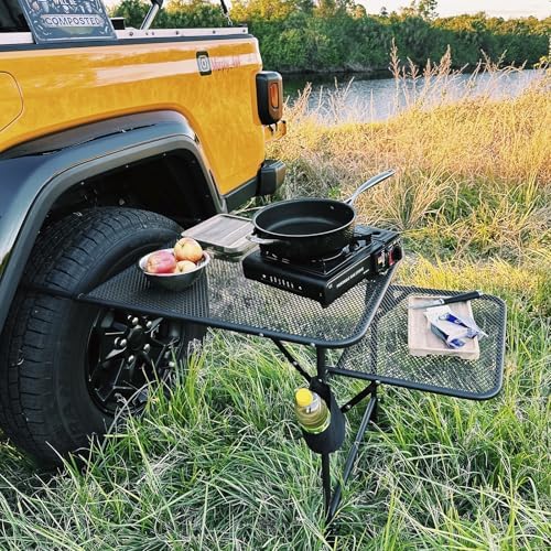 CDEN Tailgate Table, Car Desk, Tailgate Table, Car Camping, Camping Tables - Image 2