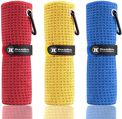 Handy Picks Microfiber Golf Towel by HandyPicksGolf