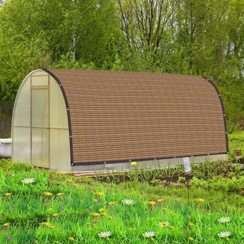 Coffee Shade Cloth 80%, Mesh Tarp - Image 7