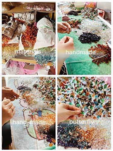 Colorful Crystal Car Charm Rear View Mirror Hanging Suncatcher Prism Decor - Image 3