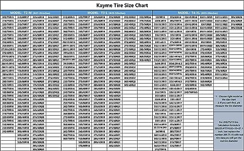 Kayme Seasonal Spare Tire Storage Cover Fit 35 Inch Tire Diameter - Image 5