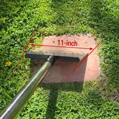 63 Inch One-Piece Handle Weed Scraper - Image 4