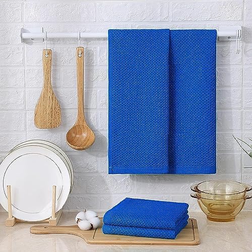 Kitinjoy 100% Cotton Waffle 6-Pack Kitchen Towels - Image 6