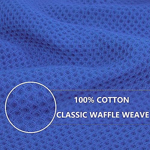 Homaxy 100% Cotton Waffle Weave Kitchen Dish Cloths 8-Pack - Image 2