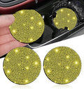 NBTEPEM 2pcs Bling Car Cup Holder Coaster, 2.75 inch Anti-Slip Shockproof by NBTEPEM