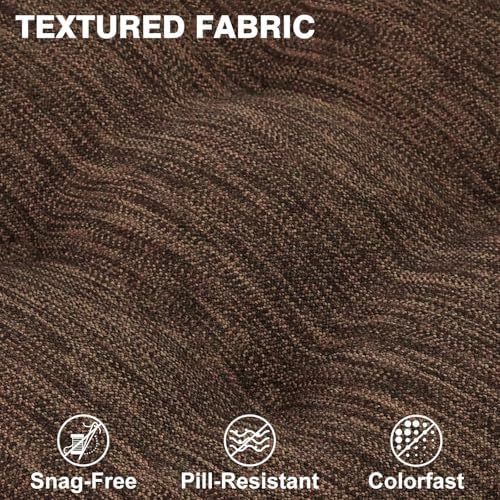 Shinnwa Dining Chair Cushions Set of 2, Dual-Layer Memory Foam Kitchen Chair - Image 4