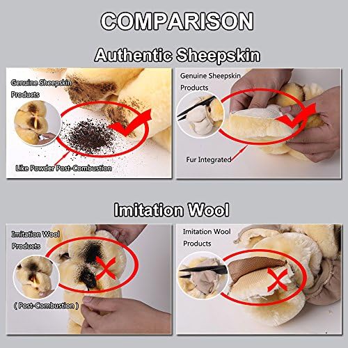OGLAND 2 Pack Sheepskin Car Seat Belt Cover Pads | Wool Seatbelt Cushions - Image 5