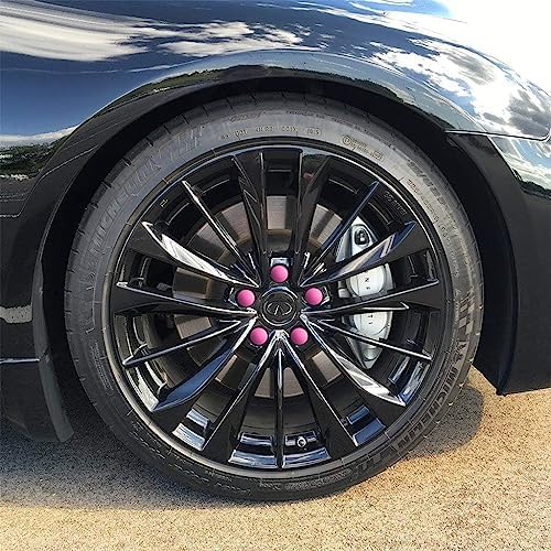 ColorLugs Vinyl Lug Nut Cover | Bubble Gum Pink | Flexible Fit Wheel Lug Nut - Image 5