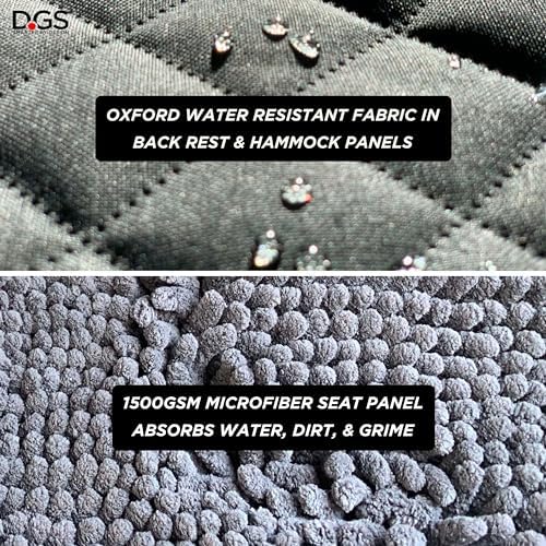Dog Gone Smart 3-in-1 Nonslip Back Seat Cover & Hammock, - Image 4