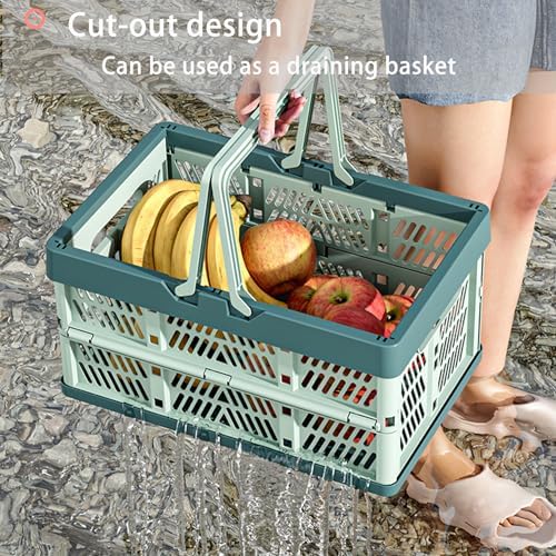 Collapsible Plastic Storage Crate - Image 3