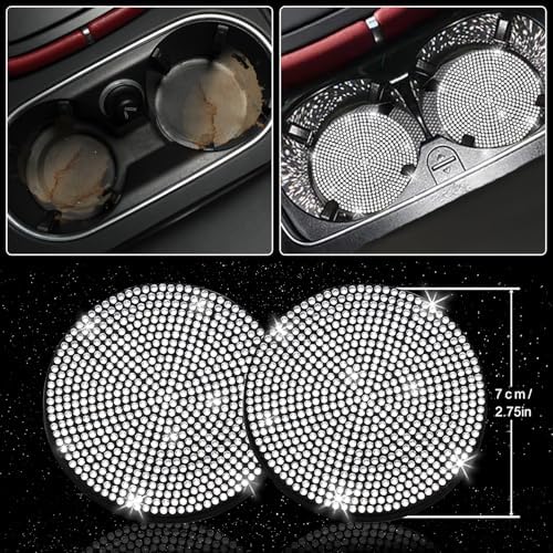 NBTEPEM 27 PCs Bling Car Accessories Set - Image 7