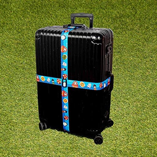 Teeoff Luggage Straps Suitcase Belts Travel Bag Accessories Adjustable 220CM - Image 6