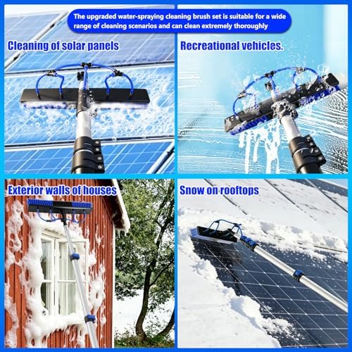  Solar Panel Cleaning Kit, 20FT Extension Pole Solar Panel - Image 6