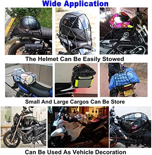 2 Pack Motorcycle Cargo Net - Image 6