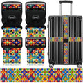 Luggage Straps for Suitcases, Travel Adjustable Belt by ZHOMA