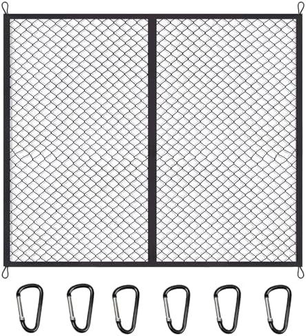 BAILALIBO Cargo Net with Metal Hooks, 48x48 in by BAILALIBO