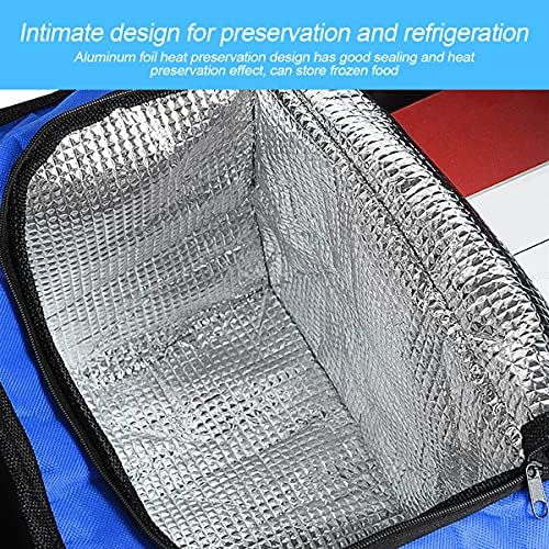 8sanlione Car Trunk Organizer, 3 Compartments, Insulated Section - Image 4